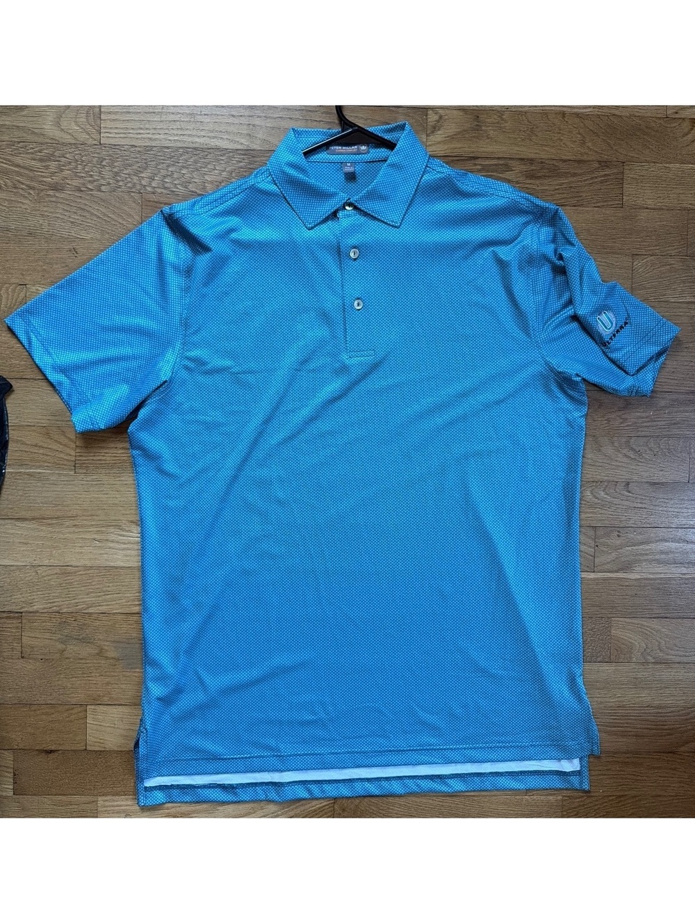 Medium - Men - Peter Millar Summer Comfort Blue Golf Polo